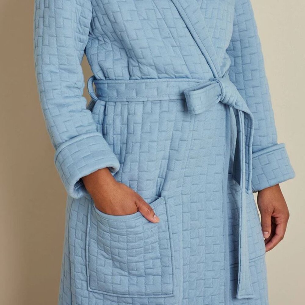 Air Layer Robe - Blue Mist, M - Picture 3 of 4